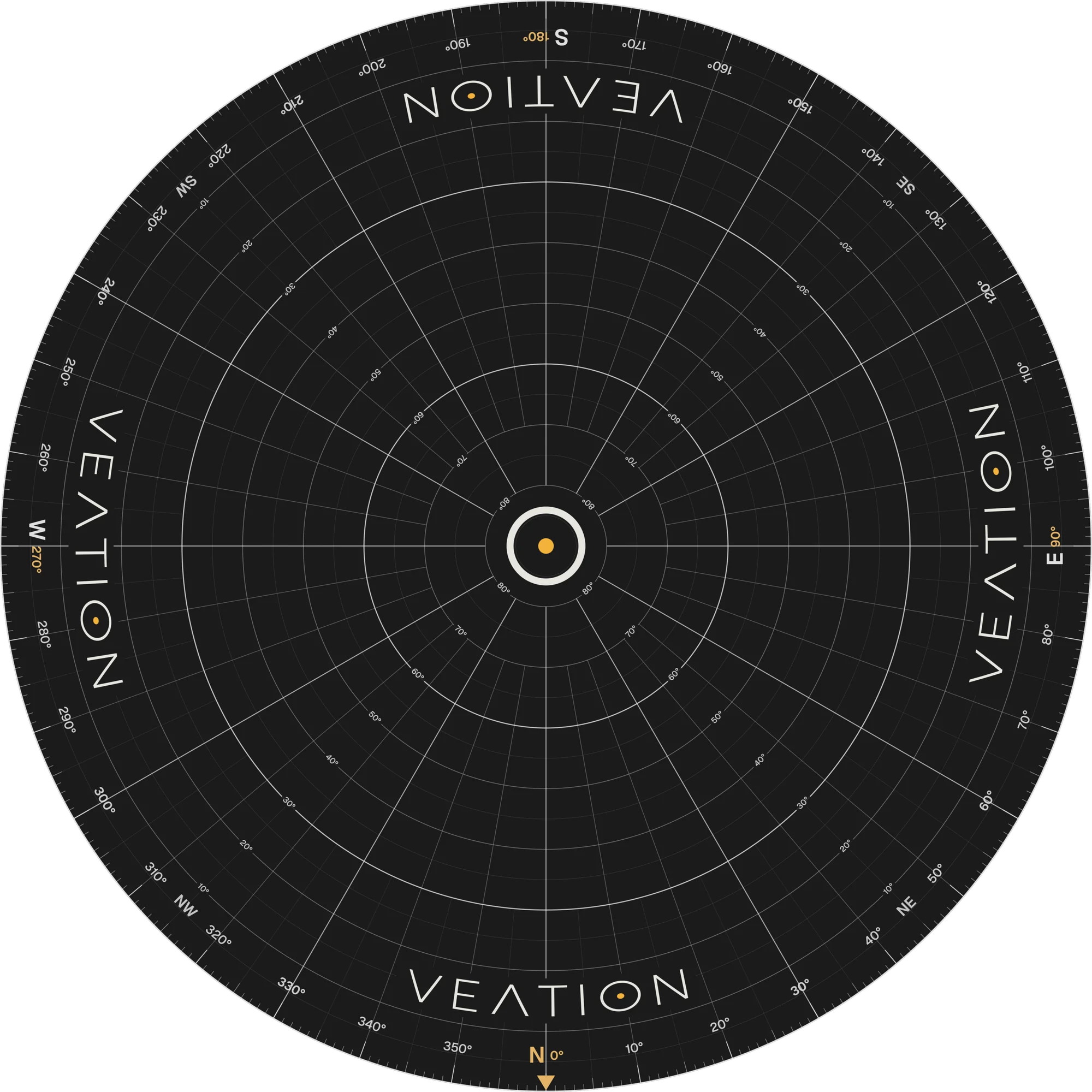 VEATION dome master grid