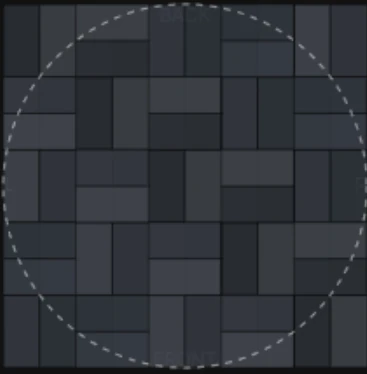 Brick grid